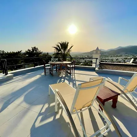 Modern With Garden And Terrace Near Beach In The Heart Of Villa Bodrum
